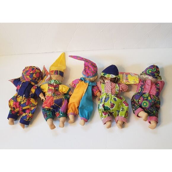 5 Bean Bag Kids Clowns - Picture 3 of 8